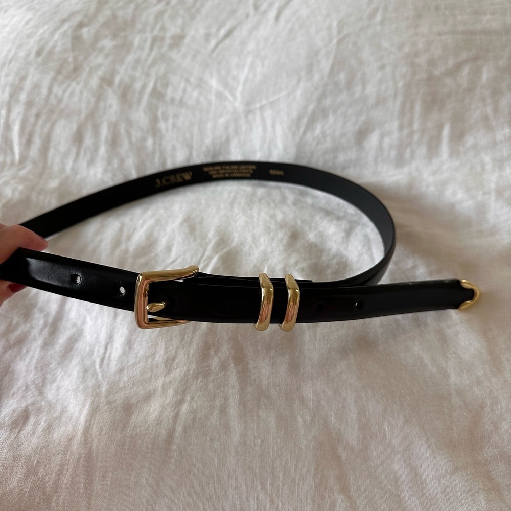 J. Crew genuine leather belt size small